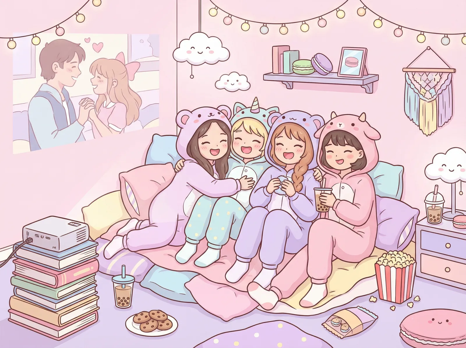 糖心视频 短剧闺蜜甜心派对 - 四个女孩的友情故事